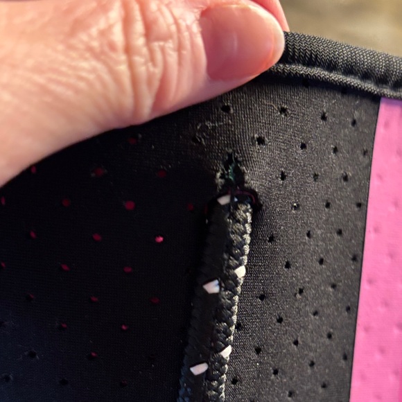 Parker & Hyde Black and Pink Tote Bag - Picture 4 of 12